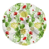 Poduszki na krzesła - Domarex Siedzisko XXL Eden Verce Cactus, 65 cm - miniaturka - grafika 1