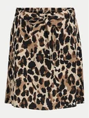 Spódnice - Vila Spódnica trapezowa Moashly 14089471 Czarny Regular Fit - miniaturka - grafika 1