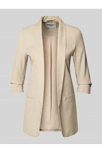 Żakiet długi o kroju regular fit z rękawem o dł. 3/4 model ELLY - Only - Marynarki i żakiety damskie Żakiet długi o kroju regular fit z rękawem o dł. 3/4 model ELLY - Only - Marynarki i żakiety damskie - miniaturka - grafika 1