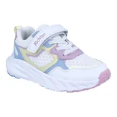 Buty dla dziewczynek - Richter Buty dziecięce Jumper Sneaker, White/Sky/Lemona/Rose, 34 EU, White Sky Lemona Ros, 34 EU - miniaturka - grafika 1