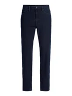 Spodnie męskie - Jack & Jones Jeansy Chris Classic 12287740 Granatowy Relaxed Fit - miniaturka - grafika 1