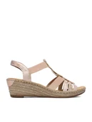 Sandały damskie - Rieker Sandały CEO-62436-31 Różowy - miniaturka - grafika 1