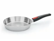 Patelnie - Woll Patelnia ze stali nierdzewnej z wełny więcej warstw ze zdejmowanym uchwytem do kuchenek indukcyjnych, 24 cm 1524CO - miniaturka - grafika 1