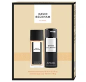 Zestawy perfum unisex - Coty Zestaw Beckham Man Classic-Dns + Deo150 - miniaturka - grafika 1