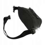 Nerki - Nerka M-Tac Waist Bag Black dwie komory - miniaturka - grafika 1