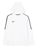 Bluzy dla chłopców - Nike Chłopięca bluza Dry Academy18 Football Hoodie-aj0109 biały biały (White/Black/White/(Black) l - miniaturka - grafika 1