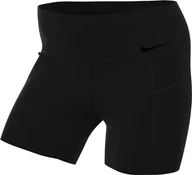 Spodenki damskie - Nike Spodenki damskie Dri-Fit Universa Hr 5In Short (ok. 12,7 cm), Black/Black, FN3151-010, L - miniaturka - grafika 1