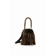Torebki damskie - Desigual Women's Brown BOLS_Natal Mini 6029 Chocolate - miniaturka - grafika 1