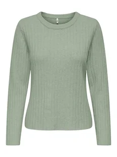 ONLY Sweter w kolorze zielonym - Swetry damskie - miniaturka - grafika 1