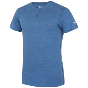 Koszulka męska Zulu Merino 160 Short Rozmiar: XL / Kolor: jasnoniebieski - Koszulki sportowe męskie - miniaturka - grafika 1