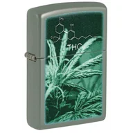 Trafika - Zapalniczka ZIPPO THC Cannabis Leaves Matte • RATY 0% Kup dziś i zapłać za 30 dni GRATIS WYSYŁKA ZWROT DO 100 DNI - miniaturka - grafika 1
