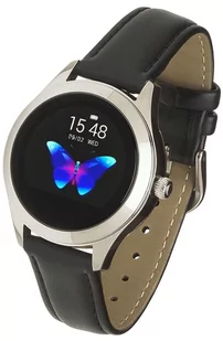 Garett Women Naomi Czarny - Smartwatch - miniaturka - grafika 1