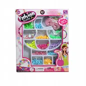 Prace ręczne dla dzieci - Zestaw do robienia bransoletek koraliki dla dzieci - miniaturka - grafika 1