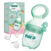 Akcesoria do karmienia - Neno Frutta Silikonowy Gryzak Do Podawania Owoców i Warzyw 4m+ - miniaturka - grafika 1