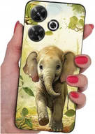 Etui i futerały do telefonów - Etui do Xiaomi Redmi 13 4G WZORYSILIKONOWE MATT CASE + SZKŁO 9H - miniaturka - grafika 1