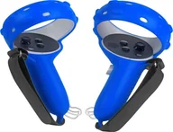 Akcesoria VR - Vortex Virtual Reality Ochronka do kontrolerów do Oculus Quest 2 niebieski - miniaturka - grafika 1