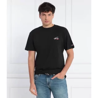 Koszulki męskie - Tommy Jeans T-shirt TJM CLSC SMALL FLAG TEE | Regular Fit - grafika 1