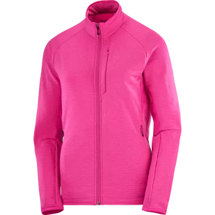 BLUZA SALOMON ESSENTIAL LIGHTWARM W C22591 - Koszulki sportowe damskie - miniaturka - grafika 1
