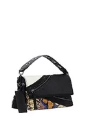 Torebki damskie - Desigual Women's BOLS_Guapa Venecia 2.0, Black, czarny - miniaturka - grafika 1