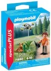 Klocki - Special Plus Playmobil Ratowanie sarenki za pomocą dronu 71880 - miniaturka - grafika 1