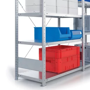 Regał półkowy CLIP, 330 kg, 2500x1000x600 mm, podstawowy - Szafy i regały magazynowe - miniaturka - grafika 2