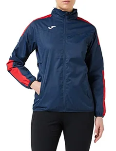 Joma Champion IV kurtka przeciwdeszczowa, zagłówek, damski rozmiar uniwersalny, granatowy/czerwony - Kurtki i płaszcze dla dziewczynek - miniaturka - grafika 1