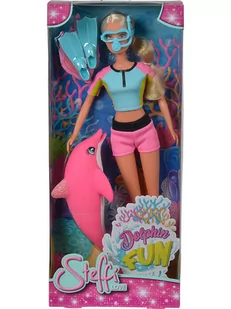 Simba Lalka z akcesoriami "Steffi - Dolphin Fun" - 3+ - Lalki dla dziewczynek - miniaturka - grafika 1