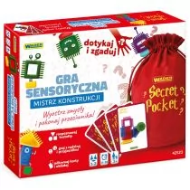 Wader Gra sensoryczna - Mistrz konstrukcji - Gry planszowe - miniaturka - grafika 1