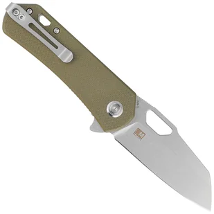 Nóż składany Kubey Knife Duroc Dark Green G10, Bead Blasted AUS-10 by Colin Maisonpierre (KU332G) - Noże - miniaturka - grafika 4