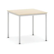 Stoły - B2B Partner Stół 800x800mm Jasnoszara Konstrukcja Brzoza - miniaturka - grafika 1