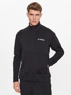 Odzież trekkingowa męska - adidas Polar IB1818 Czarny Slim Fit - miniaturka - grafika 1
