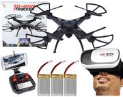 Drony - Dron Z Kamerą Wifi+Gogle 3D+3X Aku Td06 Podgląd Z282G - miniaturka - grafika 1