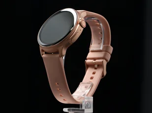 GlacierX Polaris Gold + Pasek mediolański Różowy - Smartwatch - miniaturka - grafika 1
