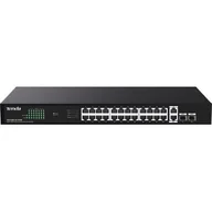Switche - TENDA TEG1128P-24-410W Gigabit Ethernet, 28 portów, Funkcja PoE - miniaturka - grafika 1