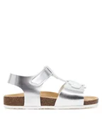 Buty dla dziewczynek - Primigi Sandały 7934911 M Srebrny - miniaturka - grafika 1