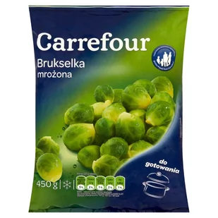 Carrefour Brukselka mrożona 450 g - Mrożonki warzywne i owocowe - miniaturka - grafika 1