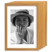 Ramki na zdjęcia - Pakiet ramek drewnianych 5 szt.  Drewniane 13x18 cm - miniaturka - grafika 1