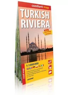 ExpressMap praca zbiorowa comfort! map Riwiera Turecka (Turkish Riviera). Laminowana mapa samochodowa 1:1000 000 - Atlasy i mapy - miniaturka - grafika 2