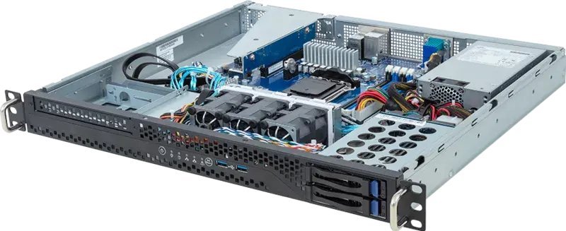 Serwer Gigabyte R113-C10-AA02 AMD B650E Gniazdo AM5 Rack 1U Czarny, Stal 6NR113C10MR000AC02