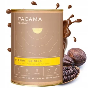 Kakao 100% ceremonialne criollo pełnotłuste niealkalizowane bez cukru Peru - Kakao i czekolada - miniaturka - grafika 1