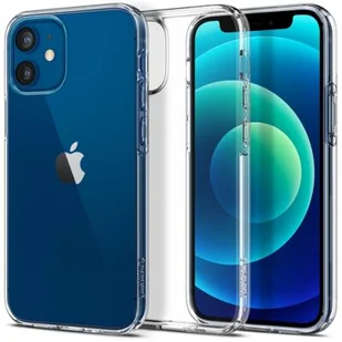 Spigen LIQUID CRYSTAL ETUI NA IPHONE 12 MINI CRYSTAL CLEAR 16765 - Etui i futerały do telefonów - miniaturka - grafika 1