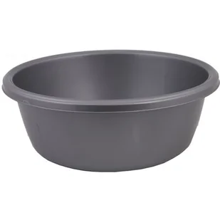 Miska okrągła Alaca 7,5 l srebrna - Inne artykuły do sprzątania - miniaturka - grafika 1