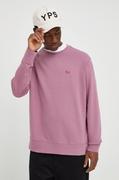Bluzy męskie - Levi's bluza męska kolor różowy gładka - miniaturka - grafika 1