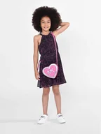 Sukienki i spódniczki dla dziewczynek - MICHAEL KORS KIDS Sukienka elegancka R12152 S Czarny Regular Fit - miniaturka - grafika 1