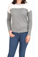 Bluzki damskie - WRANGLER JERSEY WOVEN LS BLUZKA DAMSKA - miniaturka - grafika 1
