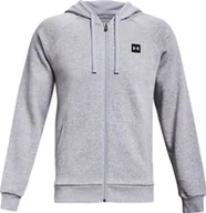 Bluzy męskie - Under Armour Bluza Under Armour Rival Fleece FZ Hoodie M 1357111 011, Rozmiar: M - miniaturka - grafika 1