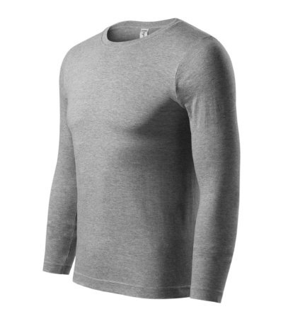 Koszulka Męska z Długim Rękawem LONGSLEEVE BLUZA P75 roz. 2XL Szara