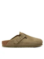 Klapki i japonki damskie - Birkenstock Klapki Boston Leve 1025844 Zielony - miniaturka - grafika 1