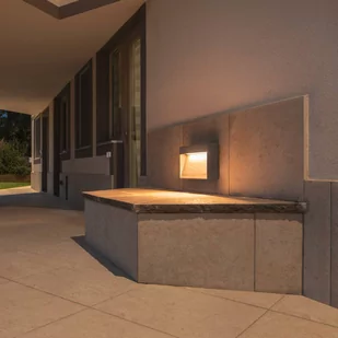 SLV Concreto kinkiet zewnętrzny LED, 37,5cm - Lampy ogrodowe - miniaturka - grafika 1