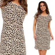 Bielizna nocna - Bawełniana damska KOSZULA NOCNA CORNETTE 167 Coco 2 XXL / 44 Beż - miniaturka - grafika 1